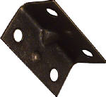 ASSA ABLOY AMERICAS RESIDENTIALI NC 1-1/2 x 3/4 In. Antique Brass Corner Brace HARDWARE & FARM SUPPLIES ASSA ABLOY AMERICAS RESIDENTIALI NC