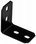 ASSA ABLOY AMERICAS RESIDENTIALI NC Corner Brace, Black Steel, 4.9 In.