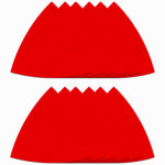 DIABLO Diablo DCT318ASTH12G Assorted Triangular Sanding Sheet, 3-1/8 in W, 3-1/8 in L, 80, 120, 220 Grit TOOLS DIABLO