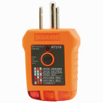 KLEIN TOOLS GFCI Receptacle Tester, 110/125-Volt AC ELECTRICAL KLEIN TOOLS