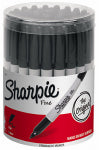 NEWELL BRANDS DISTRIBUTION LLC Permanent Marker, Fine Point, Black