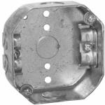 RACO INCORPORATED Octagon Electrical Box, 4 x 1-1/2 In. Deep