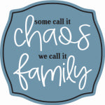 OPEN ROAD BRANDS LLC Metal Sign, "Chaos Family", 12 x 12 In. HOUSEWARES OPEN ROAD BRANDS LLC