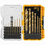 DEWALT DEWALT DW1341 Drill Bit Set, 14-Piece, HSS, Titanium TOOLS DEWALT