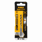 DEWALT DEWALT DWA5010 Drill Bit, 5/32 in Dia, 3-3/16 in OAL, Heavy-Duty, 1/4 in Dia Shank, Hex Shank TOOLS DEWALT