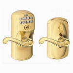 SCHLAGE LOCK CO Plymouth Brass Keypad Entry Lockset With Flex Lock HARDWARE & FARM SUPPLIES SCHLAGE LOCK CO
