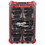 MILWAUKEE ELECTRIC TOOL CORP 16-Pc. Shockwave Deep 6-Point Metric Impact Socket Set & Packout Organizer, 1/2 In. Drive TOOLS MILWAUKEE ELECTRIC TOOL CORP