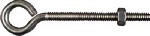 ASSA ABLOY AMERICAS RESIDENTIALI NC Eye Bolts, Stainless Steel, 1/4 x 4 In.