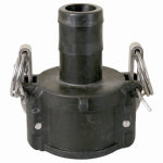 MI CONVEYANCE SOLUTIONS Part C Female Polypropylene Cam & Groove Coupling, 1-1/2 In.