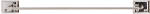 DECKO Decko 38110 Towel Bar, 2 in Projection, 21-1/2 in OAL, 3-1/4 in OAW, 18 in L Rod, Steel, Chrome, Surface PLUMBING, HEATING & VENTILATION DECKO
