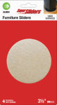 SHEPHERD HDWE. PROD., LLC. Super Sliders 3-1/2" Felt Sliders Round Beige 4 pack