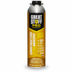 GREAT STUFF Great Stuff 343087 Adhesive, Cream, 26.5 oz PAINT GREAT STUFF