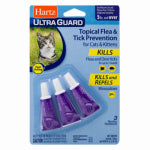 HARTZ MOUNTAIN CORP UltraGuard Dual-Action Topical Flea & Tick Drops, Cats over 5 Lbs., 3-Pk. PET & WILDLIFE SUPPLIES HARTZ MOUNTAIN CORP