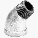 ASC ENGINEERED SOLUTIONS 45-Degree Galvanized Pipe Street Elbow, 3/4 In.