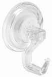 INTERDESIGN INC Power Lock Shower Hook, Clear Plastic, 2-Pk. HOUSEWARES INTERDESIGN INC