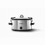NEWELL BRANDS DISTRIBUTION LLC Cook & Carry Slow Cooker, Stainless Steel, 6 Qts. APPLIANCES & ELECTRONICS NEWELL BRANDS DISTRIBUTION LLC