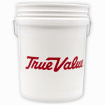 LEAKTITE White Plastic Pail, 5-Gallons