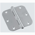 ASSA ABLOY AMERICAS RESIDENTIALI NC Stainless Steel Hinge, Round Corners, 5/8 x 3-1/2 In.