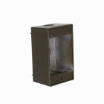RACO INCORPORATED 1-Gang Weatherproof Box, (3) 1/2 in. Threaded Outlets, Bronze ELECTRICAL RACO INCORPORATED