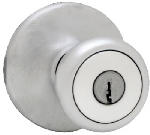 ASSA ABLOY AMERICAS RESIDENTIALINC. Security Tylo Entry Lockset, Satin Chrome HARDWARE & FARM SUPPLIES ASSA ABLOY AMERICAS RESIDENTIALINC.