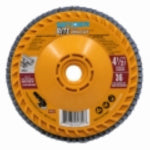 J S PRODUCTS Ceramic Flap Disc, 36 Grit, 4-1/2 In. TOOLS J S PRODUCTS