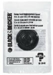 BLACK & DECKER LAWN Black+Decker RS-136 Bump Feed Spool, 0.065 in Dia, 20 ft L, Nylon, White OUTDOOR LIVING & POWER EQUIPMENT BLACK & DECKER LAWN