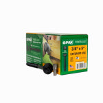 SPAX 3/8" x 5" Exterior Washer Head Structural Wood Lag Screws Powerlags Torx T-Star (25 EA)