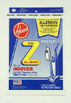 HOOVER Hoover 4010100Z Type-Z Allergen Vacuum Bag, Paper APPLIANCES & ELECTRONICS HOOVER