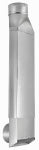LAMBRO INDUSTRIES Periscope 90 Degree to Straight Rectangular Aluminum Dryer Duct