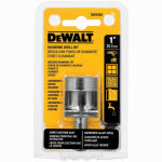 DEWALT DEWALT DW5584 Drill Bit, 1 in Dia, 2-1/4 in OAL, Spiral Flute, 3/8 in Dia Shank, Round Shank TOOLS DEWALT