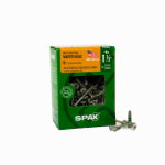 SPAX #8 x 1-1/2" Exterior Wafer Head Wood Deck Screws Construction Torx T-Star Plus (165 EA) 1 LB HARDWARE & FARM SUPPLIES SPAX