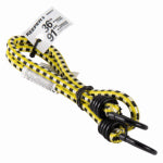 KEEPER Keeper A06037Z Zip-Tied Bungee Cord, 36 in L, Rubber, Yellow, Hook End AUTOMOTIVE KEEPER