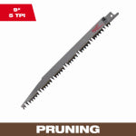 MILWAUKEE ELECTRIC TOOL CORP Sawzall Pruning Reciprocating Saw Blade, 5 TPI, 9 In. TOOLS MILWAUKEE ELECTRIC TOOL CORP