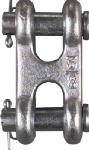 ASSA ABLOY AMERICAS RESIDENTIALI NC Double Clevis Connecting Link, Zinc, 3/8 In. HARDWARE & FARM SUPPLIES ASSA ABLOY AMERICAS RESIDENTIALI NC