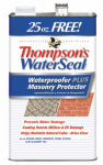 THOMPSONS WATERSEAL Waterproofer Plus Masonry Protector, 1.2-Gallons PAINT THOMPSONS WATERSEAL