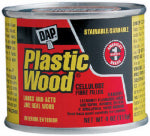 DAP GLOBAL INC Plastic Wood Cellulose Fibre Wood Filler, Light Oak, 4-oz. PAINT DAP GLOBAL INC