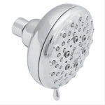 MOEN Moen Banbury Series 23045 Showerhead, 1.75 gpm, 1/2 in Connection, IPS, Chrome-Plated, 4 in Dia PLUMBING, HEATING & VENTILATION MOEN