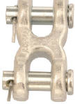 APEX TOOLS GROUP LLC Blue-Krome Double Clevis, 7/16-In.