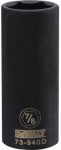 DEWALT DEWALT DWMT73940OSP Impact Socket, 7/8 in Socket, 1/2 in Drive, 6-Point, CR-440 Steel, Black Oxide TOOLS DEWALT