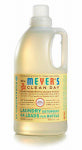 MRS MEYERS Mrs. Meyer's Clean Day 17511 Laundry Detergent, 64 oz Bottle, Liquid, Baby Blossom CLEANING & JANITORIAL SUPPLIES MRS MEYERS