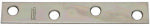 ASSA ABLOY AMERICAS RESIDENTIALI NC 4-Pk., 4 x 5/8 In. Zinc Mending Plate