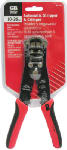 GB Gardner Bender GS-395 Adjustable Automatic Wire Stripper, 10-3/4 in OAL, 10 to 26 AWG Cutting Capacity, Comfort Handle ELECTRICAL GB