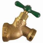 ARROWHEAD Arrowhead Brass 253LF Hose Bibb, 1/2 x 3/4 in Connection, FIP x Male Hose Thread, 125 psi Pressure, Bronze Alloy Body PLUMBING, HEATING & VENTILATION ARROWHEAD