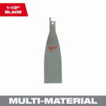 MILWAUKEE Milwaukee 49-00-5463 Scraper Blade, 5-1/2 in L, 1-1/2 in W, Steel TOOLS MILWAUKEE