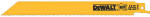 BLACK & DECKER/DEWALT Straight-Back Reciprocating Saw Blade, 12 In., 14-TPI, 5-Pk.