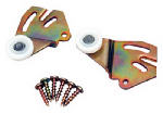 L E JOHNSON Bypass Sliding Door Hanger, 7/8 In. Wheel, 3/8 In. Offset HARDWARE & FARM SUPPLIES L E JOHNSON