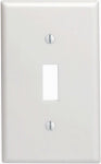 LEVITON MFG CO WHT 1-TGLMDWY WALLPLATE
