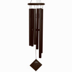 WOODSTOCK PERCUSSION Chimes of Earth Wind Chimes, 6 Black Tubes