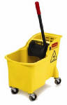 RUBBERMAID Rubbermaid 1887304 Tandem Bucket, 31 qt Capacity CLEANING & JANITORIAL SUPPLIES RUBBERMAID