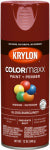 KRYLON DIVERSIFIED BRANDS COLORmaxx Spray Paint + Primer, Gloss Burgundy, 12-oz. PAINT KRYLON DIVERSIFIED BRANDS